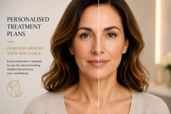 Before and after results of Collagen Lift Therapy Birchfield