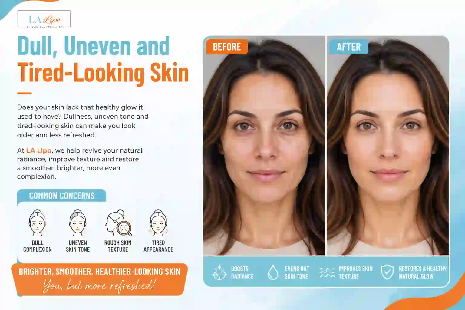 Sign #5: Dull, Uneven and Tired-Looking Skin Birchfield